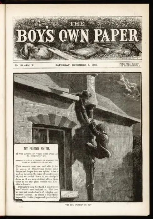 Framed Print : Boys / Drainpipe 1882 Framed Print : Boys / Drainpipe 1882