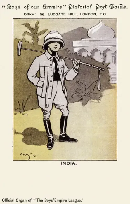 Framed Print : Boys of our Empire. India Framed Print : Boys of our Empire. India