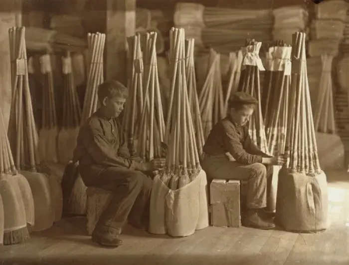 Framed Print : Boys in Packing Room. S. W. Brown Mfg. Co. Evansville, Ind Framed Print : Boys in Packing Room. S. W. Brown Mfg. Co. Evansville, Ind