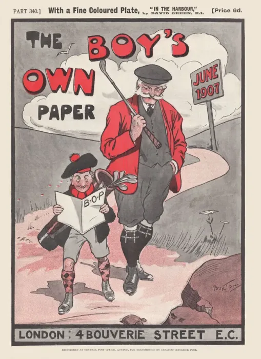Framed Print : Boys Own Paper Framed Print : Boys Own Paper