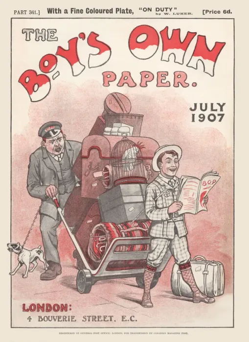 Framed Print : Boys Own Paper Framed Print : Boys Own Paper