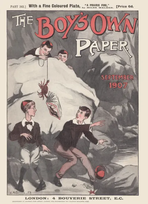 Framed Print : Boys Own Paper Framed Print : Boys Own Paper