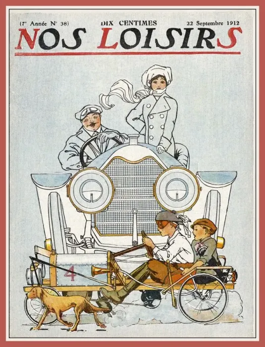 Framed Print : BOYS IN PEDAL CAR / 1912 Framed Print : BOYS IN PEDAL CAR / 1912