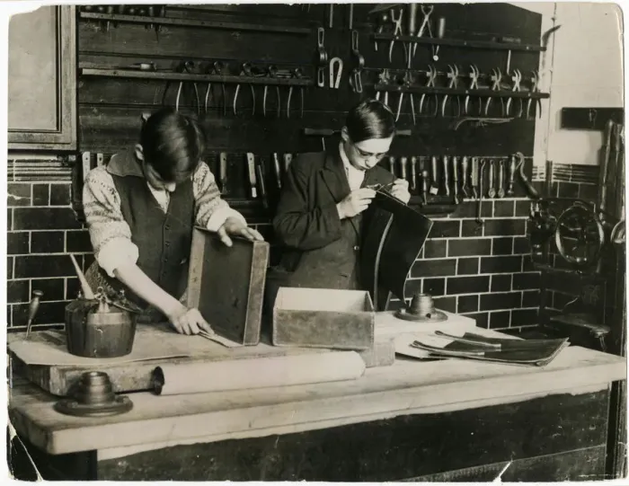 Framed Print : BOYS TAUGHT TRADES Framed Print : BOYS TAUGHT TRADES