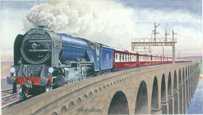 Framed Print : BR A1 Class No. 60117 ?Bois Roussel? Framed Print : BR A1 Class No. 60117 ?Bois Roussel?