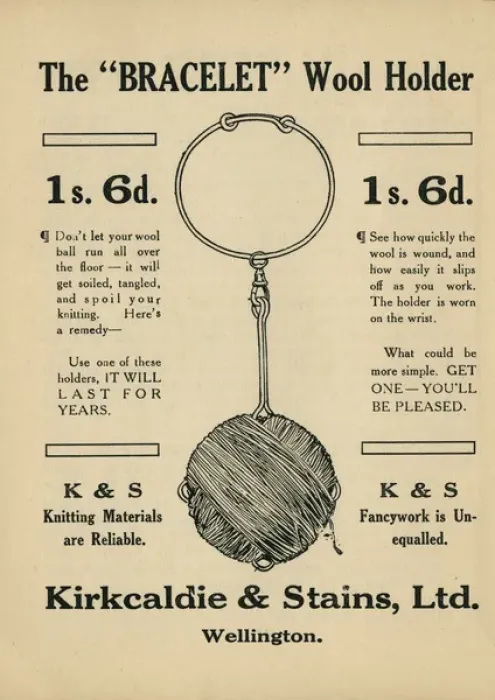 Framed Print : Bracelet wool holder, WW1 Framed Print : Bracelet wool holder, WW1
