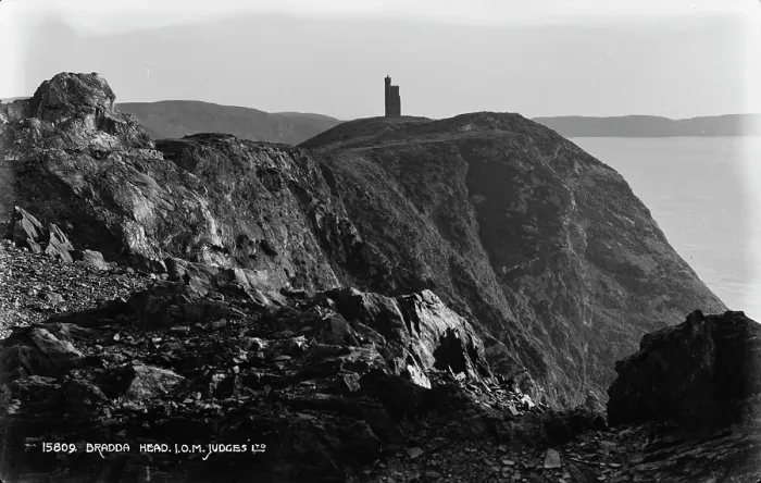 Framed Print : Bradda Head View Framed Print : Bradda Head View