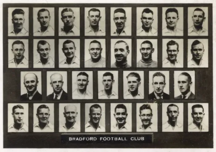 Framed Print : Bradford FC football team 1936 Framed Print : Bradford FC football team 1936