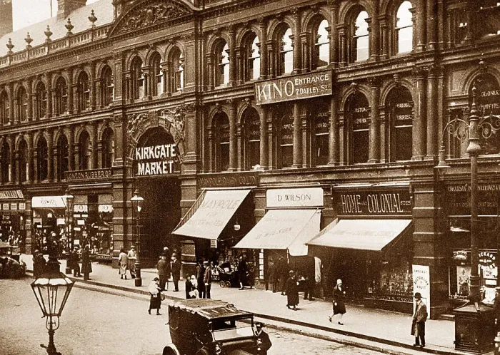 Framed Print : Bradford, Kirkgate Market Framed Print : Bradford, Kirkgate Market