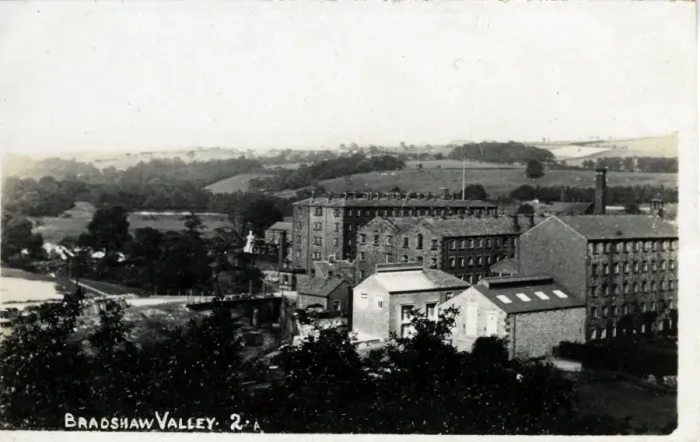 Framed Print : Bradshaw Mills, Bradshaw Valley, Lancashire Framed Print : Bradshaw Mills, Bradshaw Valley, Lancashire