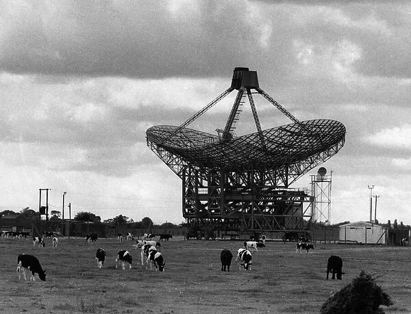 The brainchild of Sir Bernard Lovell, the Lovell Radio Telescope is in Cheshire