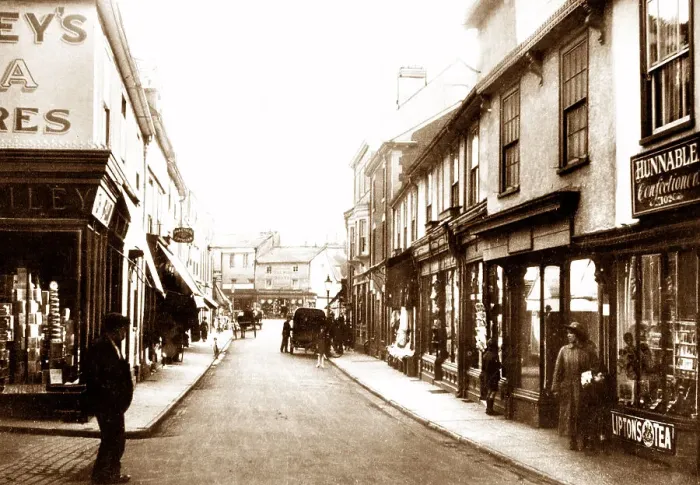 Framed Print : Braintree High Street early 1900s