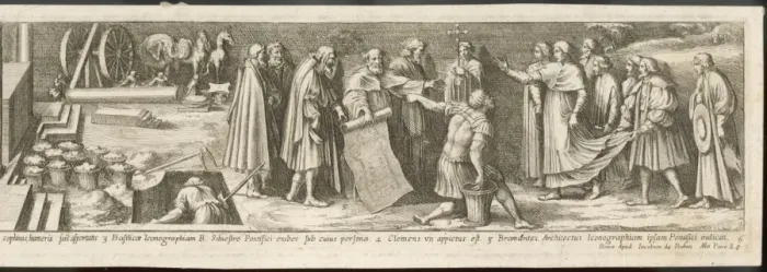 Framed Print : Bramante & St Peter s Framed Print : Bramante & St Peter s