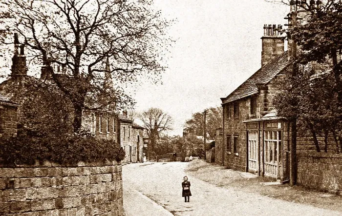 Framed Print : Bramhope early 1900s Framed Print : Bramhope early 1900s