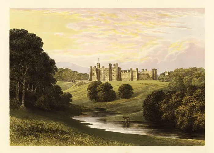 Framed Print : Brancepeth Castle, County Durham, England Framed Print : Brancepeth Castle, County Durham, England