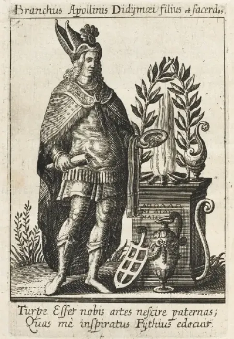 Framed Print : BRANCHUS - a Greek priest of Apollo, a seer who possessed oracular powers Framed Print : BRANCHUS - a Greek priest of Apollo, a seer who possessed oracular powers