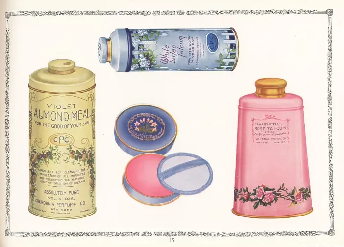 Framed Print : Brand cosmetics from CPC, 1927 Framed Print : Brand cosmetics from CPC, 1927