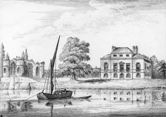 Framed Print : BRANDENBURGH HOUSE FUL Framed Print : BRANDENBURGH HOUSE FUL