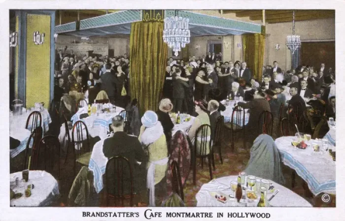 Framed Print : Brandstatters Cafe Montmartre - Hollywood, California, USA Framed Print : Brandstatters Cafe Montmartre - Hollywood, California, USA