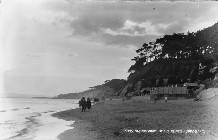 Framed Print : Branksome Dene Chine Beach Framed Print : Branksome Dene Chine Beach