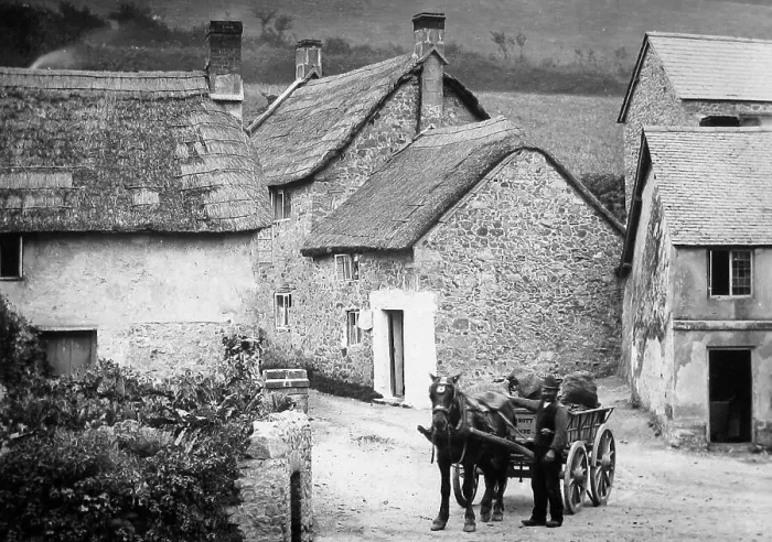 Framed Print : Branscombe probably taken in 1888 Framed Print : Branscombe probably taken in 1888