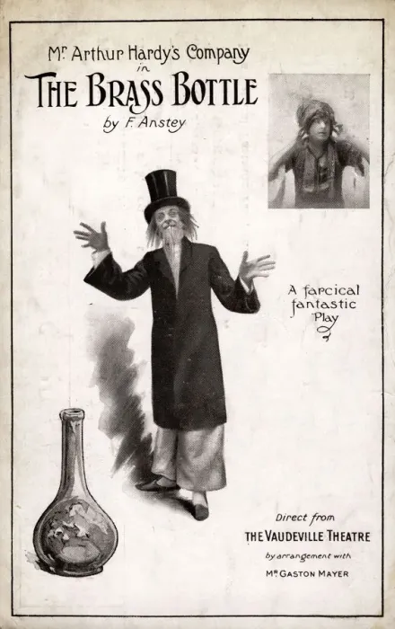 Framed Print : The Brass Bottle, a farcical play by F Anstey Framed Print : The Brass Bottle, a farcical play by F Anstey