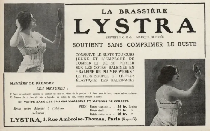 Framed Print : Brassiere 1911 Framed Print : Brassiere 1911