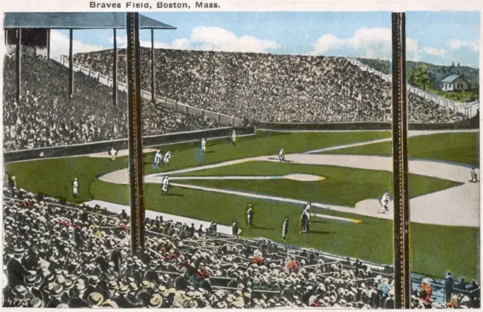 Framed Print : Braves Field, Boston Framed Print : Braves Field, Boston