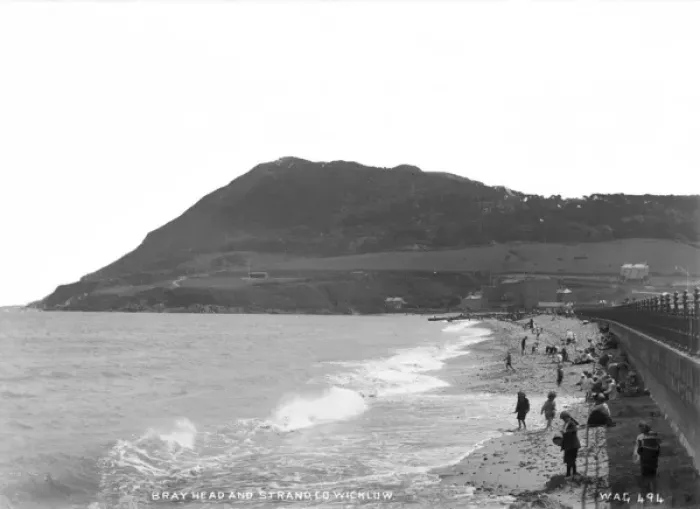 Framed Print : Bray Head and Strand, Co Wicklow Framed Print : Bray Head and Strand, Co Wicklow