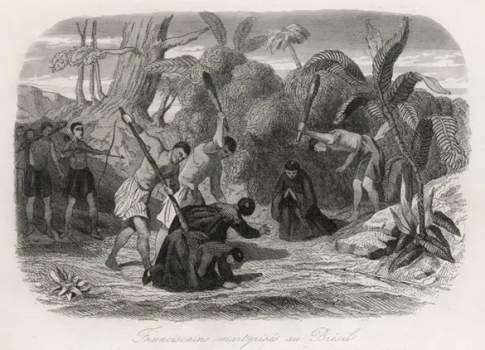 Framed Print : Brazilian Massacre 1500 Framed Print : Brazilian Massacre 1500