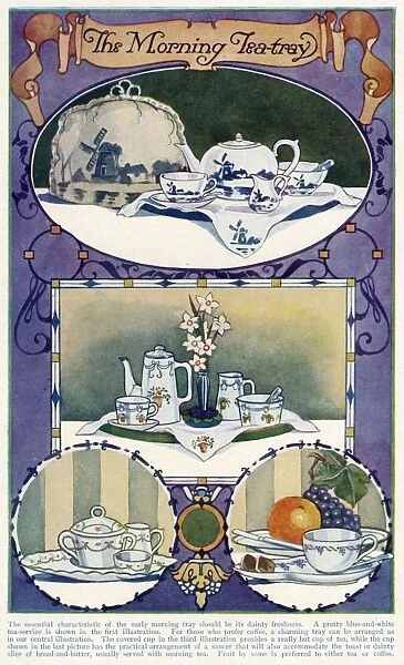 Breakfast Tea Tray 1911