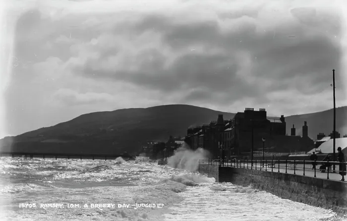 Framed Print : A Breezy Day in Ramsey Framed Print : A Breezy Day in Ramsey