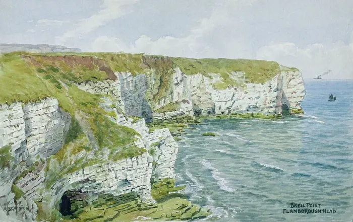 Framed Print : Breil Point, Flamborough Head, North Yorkshire Framed Print : Breil Point, Flamborough Head, North Yorkshire