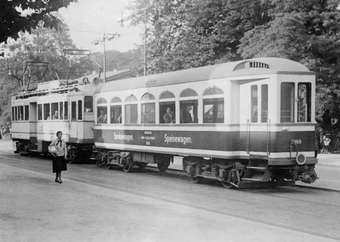 Framed Print : Bremen Tram 1930S Framed Print : Bremen Tram 1930S