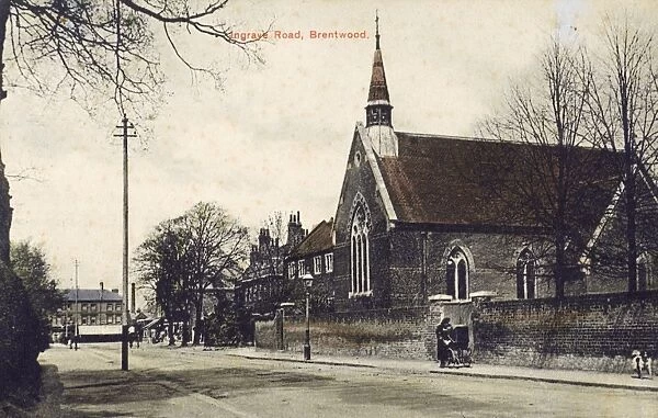 Brentwood School Chapel on Ingrave Road, Brentwood, Essex