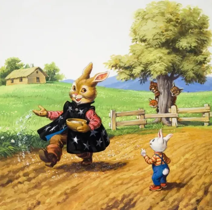 Framed Print : Brer Rabbit Framed Print : Brer Rabbit