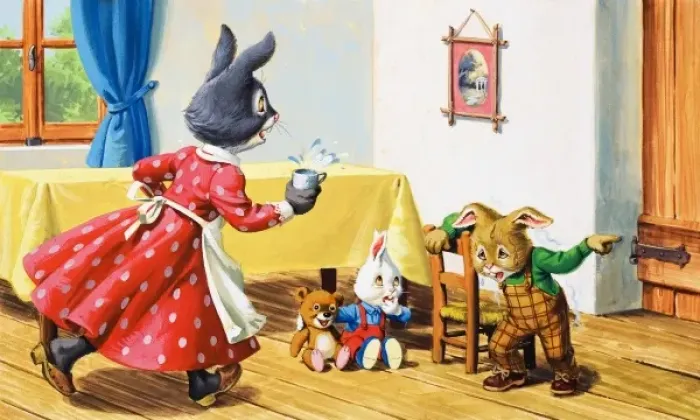 Framed Print : Brer Rabbit Framed Print : Brer Rabbit