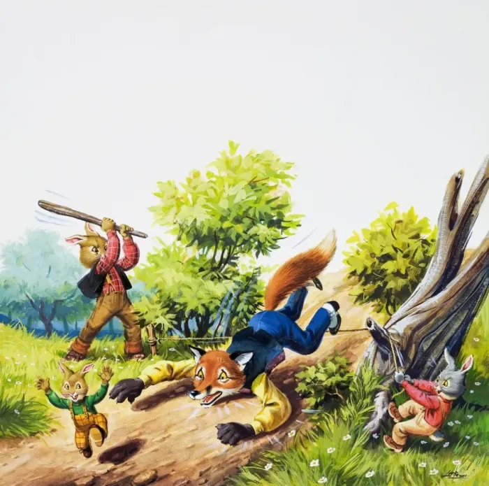 Framed Print : Brer Rabbit