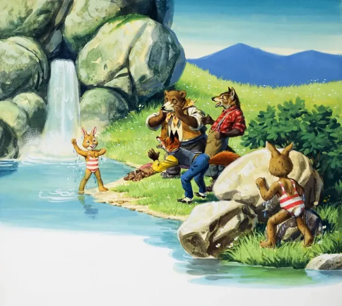 Framed Print : Brer Rabbit Framed Print : Brer Rabbit