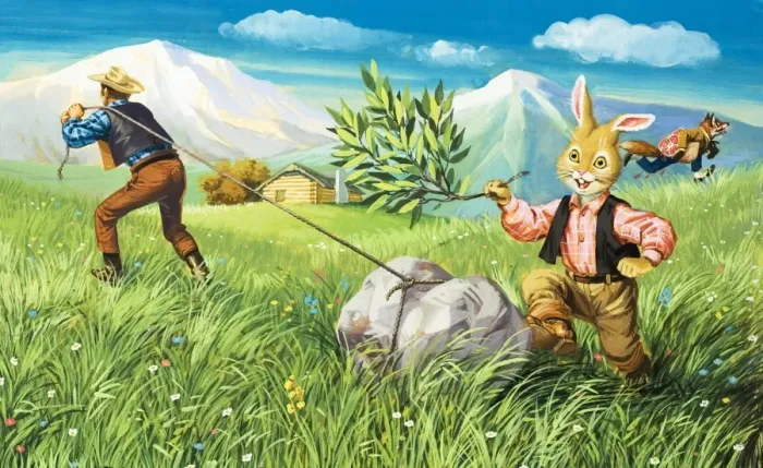 Framed Print : Brer Rabbit Framed Print : Brer Rabbit