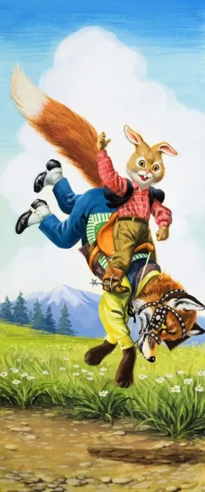 Framed Print : Brer Rabbit Framed Print : Brer Rabbit