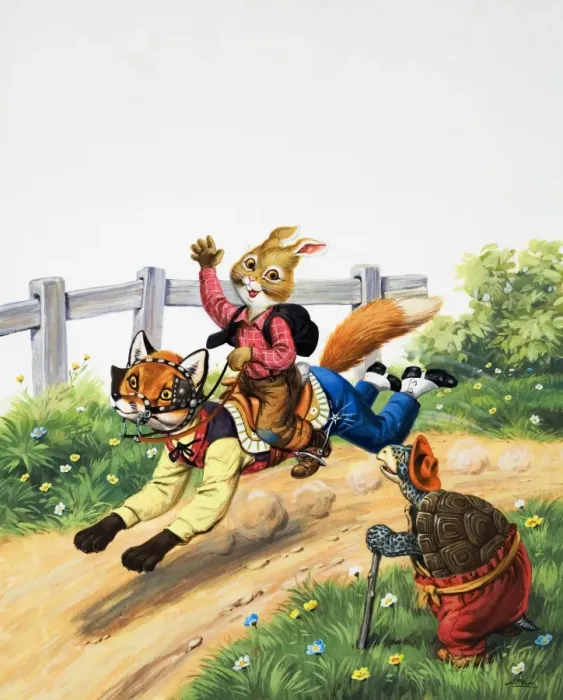 Framed Print : Brer Rabbit Framed Print : Brer Rabbit