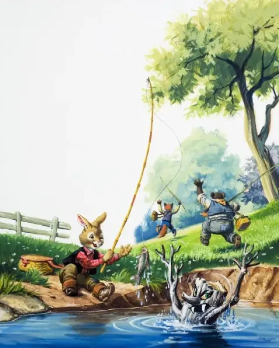Framed Print : Brer Rabbit Framed Print : Brer Rabbit