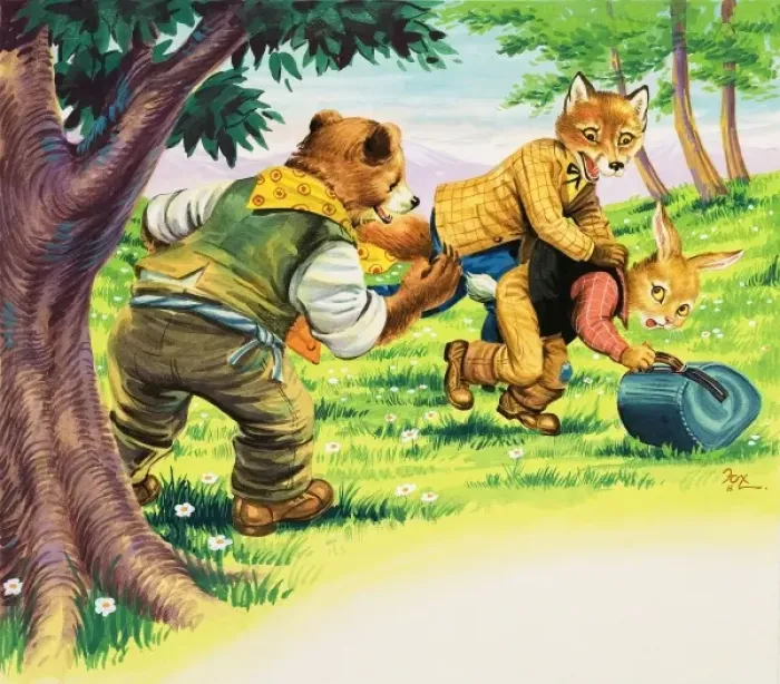 Framed Print : Brer Rabbit