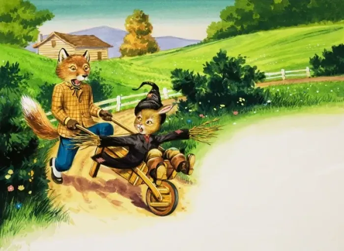 Framed Print : Brer Rabbit Framed Print : Brer Rabbit