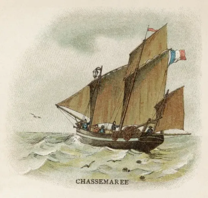 Framed Print : Breton Chasse-Maree Framed Print : Breton Chasse-Maree