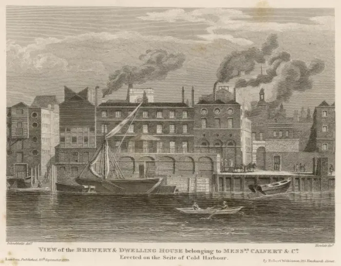 Framed Print : Brewery on the Thames Framed Print : Brewery on the Thames