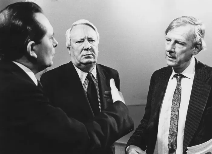 Framed Print : Brian Walden, Edward Heath and Peter Shore Framed Print : Brian Walden, Edward Heath and Peter Shore