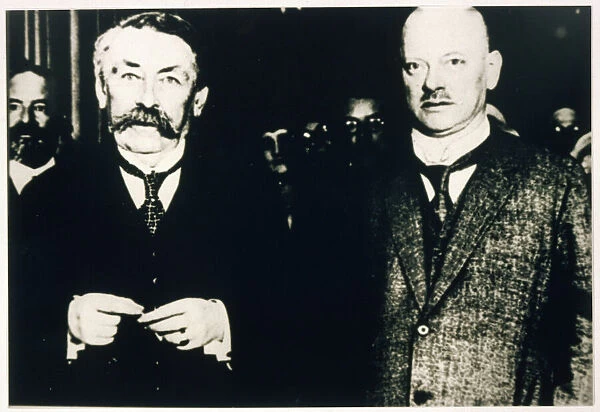 Briand & Stresemann. ARISTIDE BRIAND French statesman with his German counterpart