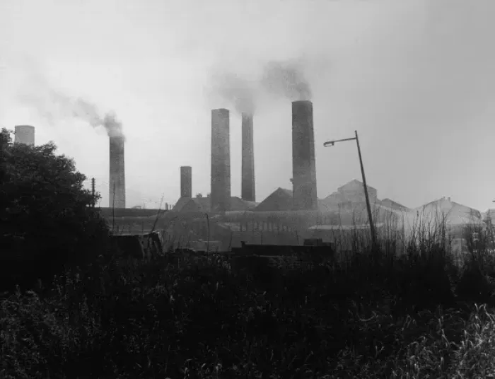 Framed Print : Brickworks Chimneys Framed Print : Brickworks Chimneys